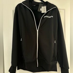 Palm Angels Black Zip-Up Track Jacket
New with tags 
Men’s xxl fits